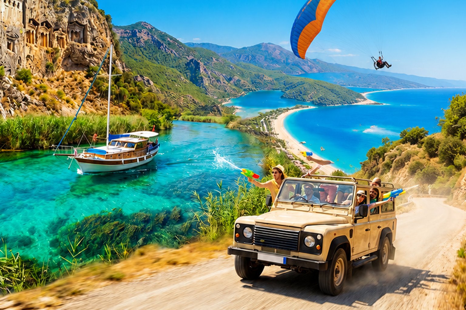 Fethiye Dalyan Turu - 1 Gece 2 Gündüz