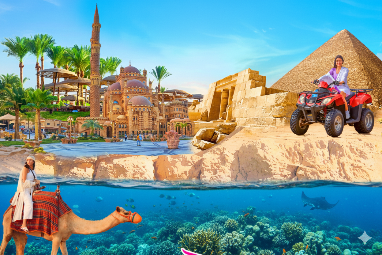 Promosyon Sharm El Sheikh Turu Ajet ile 3 Gece Transfer Saatine Kadar Otel Kullanımlı