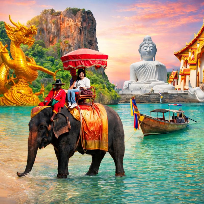 Bangkok - Pattaya - Phuket Turu 7 Gece Mahan Havayolları İle BKK-HKT