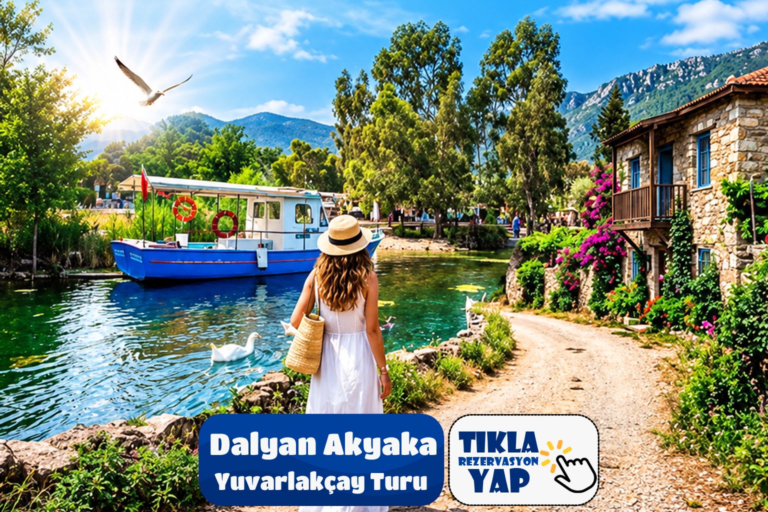 Dalyan Yuvarlakçay Akyaka Turu