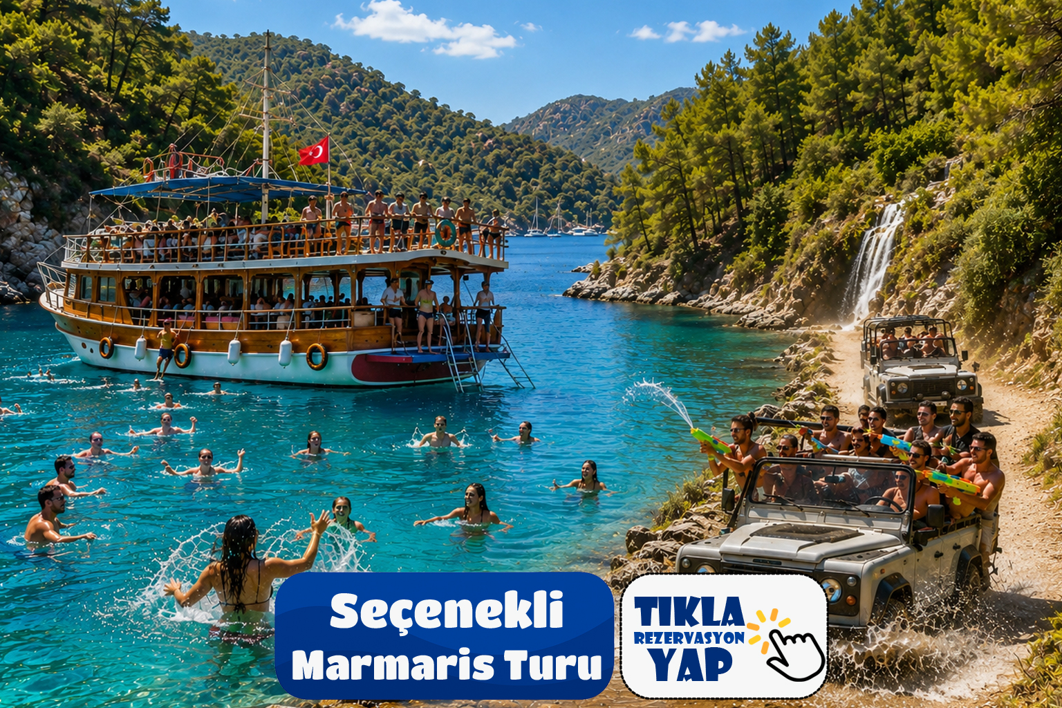 Seçenekli Marmaris Turu
