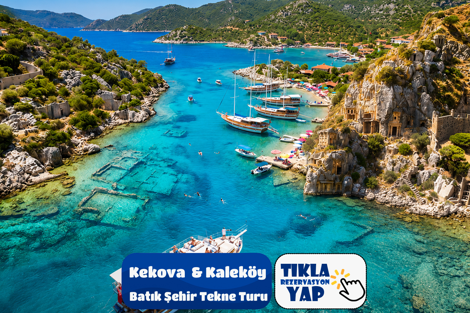 Kekova Demre Tekne Turu