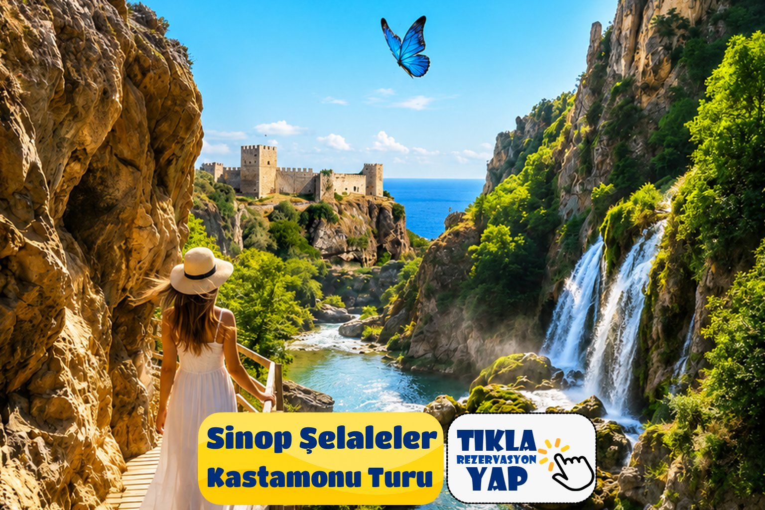Sinop Şelaleler Kastamonu Turu - 1 Gece 2 Gündüz